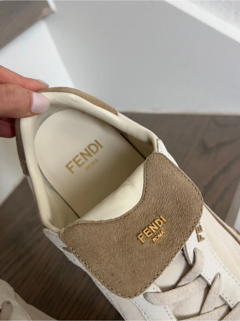 Fendi Wave Pulse Low-Top Sneakers